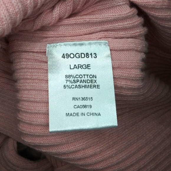 REVOLVE One Grey Day Isla Sexy Soft Pink Cotton/Cashmere Blend Sweater Dress - Picture 9 of 11